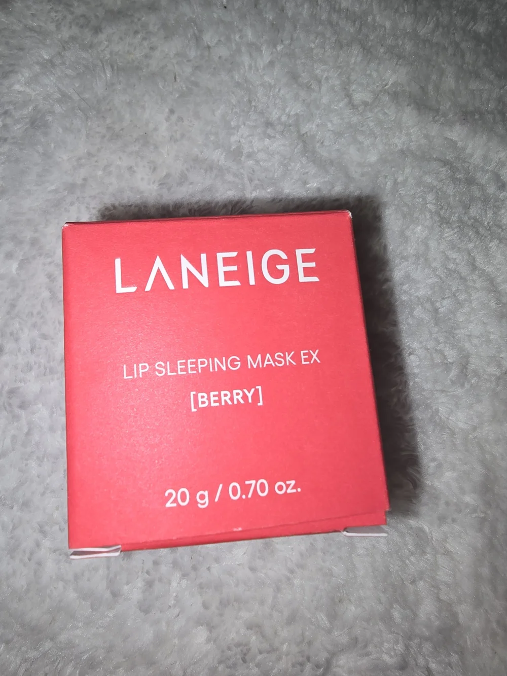 LANEIGE Lip Sleeping Mask EX - Berry Red Box